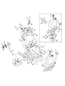 Dash Style 2 parts for Yard Machines Lawn Tractor 13AC762F000 / 2012 from AppliancePartsPros.com