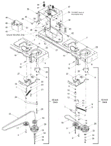 Pto Electric, Battery, Frame parts for Yard Machines Lawn Tractor 13AF618G726 / 2004 from AppliancePartsPros.com