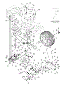 Drive parts for Yard Machines Lawn Tractor 13AG601H729 / 2005 from AppliancePartsPros.com