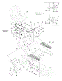 Fender Assembly parts for Yard Machines Lawn Tractor 13AG601H729 / 2005 from AppliancePartsPros.com