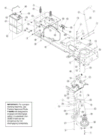 Pto parts for Yard Machines Lawn Tractor 13AG601H729 / 2005 from AppliancePartsPros.com