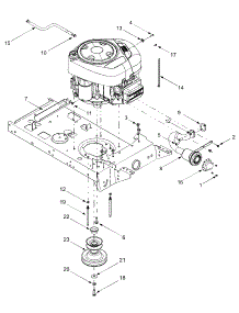 Engine Accessories parts for Yard Machines Lawn Tractor 13AH650F352 / 2004 from AppliancePartsPros.com