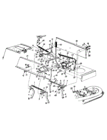 Deck Lift & Hanger Assembly parts for Yard Machines Lawn Tractor 13AH660F120 / 2001 from AppliancePartsPros.com