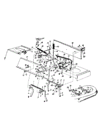 Deck Lift And Hanger parts for Yard Machines Lawn Tractor 13AH661F700 / 1997 from AppliancePartsPros.com