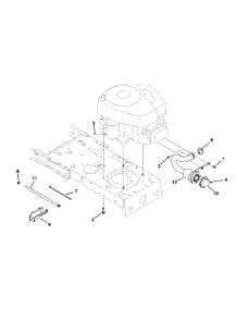 Engine Accessories B&S Model 21 parts for Yard Machines Lawn Tractor 13AH762F052 / 2009 from AppliancePartsPros.com
