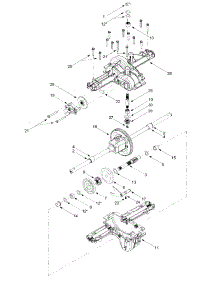 Transmission parts for Yard Machines Lawn Tractor 13AI608H352 / 2002 from AppliancePartsPros.com