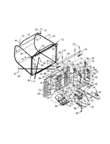 Mowing Deck C: Grasscatcher parts for Yard Machines Lawn Tractor 13AL450C700 / 1997 from AppliancePartsPros.com