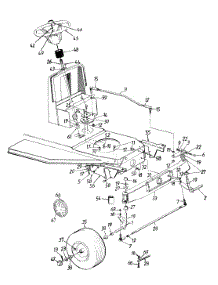 Wheels, Front / Axle, Front / Steering Assembly parts for Yard Machines Lawn Tractor 13AM47GF062 / 1998 from AppliancePartsPros.com
