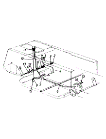 Shift Lever Support Assembly parts for Yard Machines Lawn Tractor 13AM667F352 / 1997 from AppliancePartsPros.com