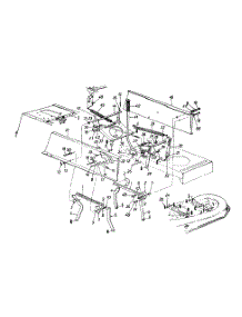 Deck Lift & Hanger Assembly parts for Yard Machines Lawn Tractor 13AM675G000 / 2000 from AppliancePartsPros.com