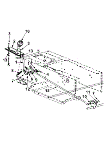 Gear Selector Assembly (7 Speed) parts for Yard Machines Lawn Tractor 13AM675G000 / 2002 from AppliancePartsPros.com