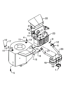 Engine Accessories (Briggs & Stratton Twin Cylinder) parts for Yard Machines Lawn Tractor 13AM693G026 / 2001 from AppliancePartsPros.com