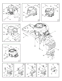 Engine Accessories parts for Yard Machines Lawn Tractor 13AM762G752 / 2005 from AppliancePartsPros.com