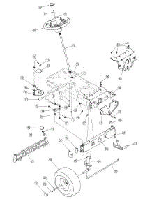 Steering parts for Yard Machines Lawn Tractor 13AM772F700 / 2007 from AppliancePartsPros.com