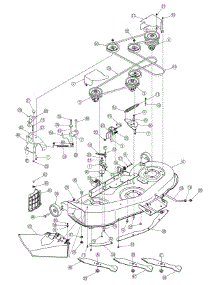 Deck Assembly parts for Yard Machines Lawn Tractor 13AN601H729 / 2006 from AppliancePartsPros.com