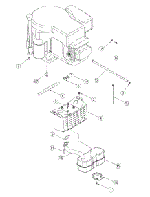 Engine Accessories parts for Yard Machines Lawn Tractor 13AN601H729 / 2006 from AppliancePartsPros.com
