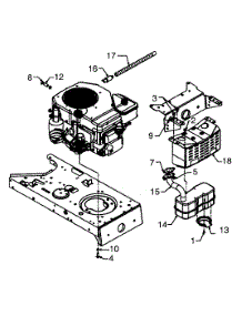 Engine Accessories (Kohler) parts for Yard Machines Lawn Tractor 13AN695G009 / 2001 from AppliancePartsPros.com