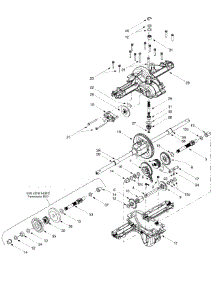 Single Speed Transmission Assy parts for Yard Machines Lawn Tractor 13AS607H352 / 2000 from AppliancePartsPros.com