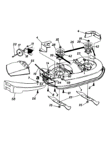 Deck Assembly 42 Inch parts for Yard Machines Lawn Tractor 13AS699G788 / 1997 from AppliancePartsPros.com