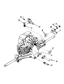 Transmission Complete parts for Yard Machines Lawn Tractor 13AS699H788 / 1997 from AppliancePartsPros.com