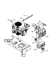 Muffler & Engine Accessories Kohler Engine parts for Yard Machines Lawn Tractor 13AX675G062 / 2000 from AppliancePartsPros.com