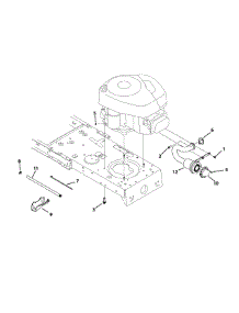 Engine Accessories parts for Yard Machines Lawn Tractor 13BC762F000 / 2014 from AppliancePartsPros.com