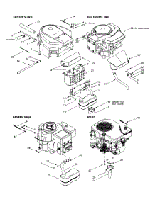 Engine Accessories parts for Yard Machines Lawn Tractor 13BK608G062 / 2001 from AppliancePartsPros.com