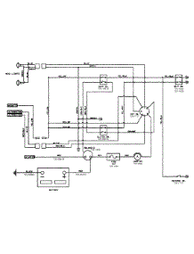 Electrical parts for Yard Machines Garden Tractor 14AI835P352 / 1999 from AppliancePartsPros.com