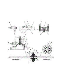 Differential & Axle parts for Yard Machines Garden Tractor 14AI845H129 / 2001 from AppliancePartsPros.com