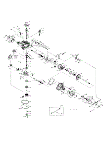 Transmission Assembly parts for Yard Machines Garden Tractor 14AJ835P352 / 1998 from AppliancePartsPros.com