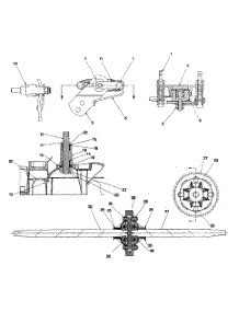 Transmission Assembly Ii parts for Yard Machines Garden Tractor 14AS820H352 / 1999 from AppliancePartsPros.com