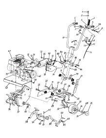General Assembly parts for Yard Machines Tiller 21A-035-129 / 1997 from AppliancePartsPros.com