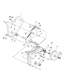 Transmission Assembly parts for Yard Machines Tiller 21A-035-372 / 1998 from AppliancePartsPros.com