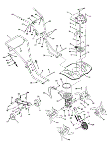 General Assembly 21A-2Xx parts for Yard Machines Tiller 21A-240H000 / 2012 from AppliancePartsPros.com