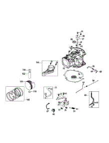 1X65tu Crankcase parts for Yard Machines Tiller 21A-24MB700 / 2015 from AppliancePartsPros.com