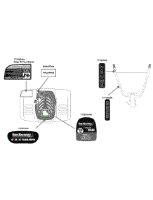Label Map parts for Yard Machines Tiller 21A-24MK000 / 2010 from AppliancePartsPros.com