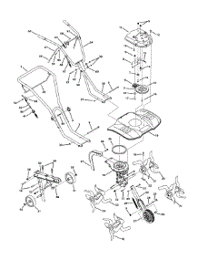 General Assembly 200 Series parts for Yard Machines Tiller 21A-24MK000 / 2011 from AppliancePartsPros.com