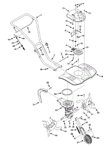 General Assembly parts for Yard Machines Tiller 21A-250N200 / 2008 from AppliancePartsPros.com