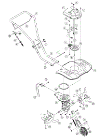 General Assembly parts for Yard Machines Tiller 21A-251E000 / 2007 from AppliancePartsPros.com