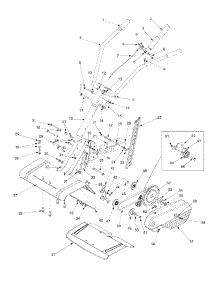 General Assembly parts for Yard Machines Tiller 21A-332A000 / 2002 from AppliancePartsPros.com