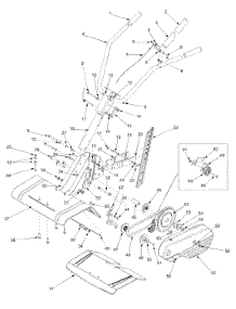 General Assembly parts for Yard Machines Tiller 21A-333A129 / 2003 from AppliancePartsPros.com