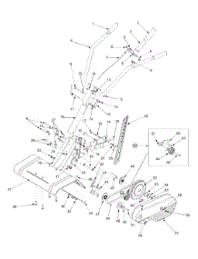 General Assembly parts for Yard Machines Tiller 21A-333A729 / 2004 from AppliancePartsPros.com