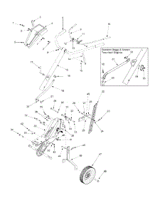 General Assembly parts for Yard Machines Tiller 21A-395A129 / 2002 from AppliancePartsPros.com