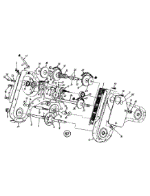 Gear Case Assembly parts for Yard Machines Tiller 21A-417-118 / 2000 from AppliancePartsPros.com