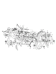Gear Case parts for Yard Machines Tiller 21A-430-352 / 1998 from AppliancePartsPros.com