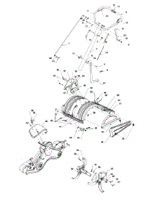 General Assembly parts for Yard Machines Tiller 21A-452B352 / 1999 from AppliancePartsPros.com