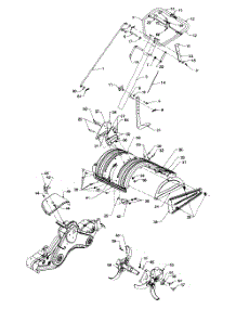 General Assembly parts for Yard Machines Tiller 21A-452B352 / 2000 from AppliancePartsPros.com