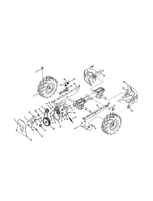 Tine & Drive 400 Series parts for Yard Machines Tiller 21AA404B000 / 2011 from AppliancePartsPros.com