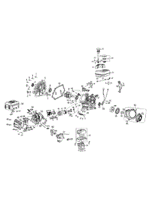 Engine Assembly parts for Yard Machines Tiller 21AA40M1000 / 2009 from AppliancePartsPros.com