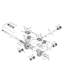 Transmission parts for Yard Machines Tiller 21AA40M1000 / 2010 from AppliancePartsPros.com